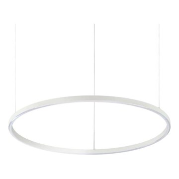 Ideal Lux - LED Stmievateľný luster na lanku ORACLE SLIM LED/40W/230V 4000K pr. 70 cm CRI 90 biela