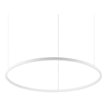 Ideal Lux - LED Stmievateľný luster na lanku ORACLE SLIM LED/42W/230V 4000K pr. 90 cm CRI 90 biela