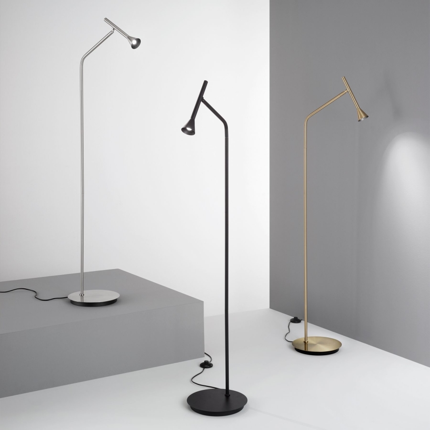 Ideal Lux - LED Stojacia lampa DIESIS LED/4,5W/230V CRI 95 zlatá