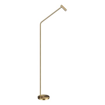 Ideal Lux - LED Stojacia lampa EASY LED/3,5W/230V CRI 90 mosadz