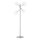 Ideal Lux - LED Stojacia lampa EQUINOXE 4xG4/2W/230V lesklý chróm/číra