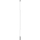 Ideal Lux - LED Stojacia lampa FILO LED/14W/230V 2700K CRI 90 biela