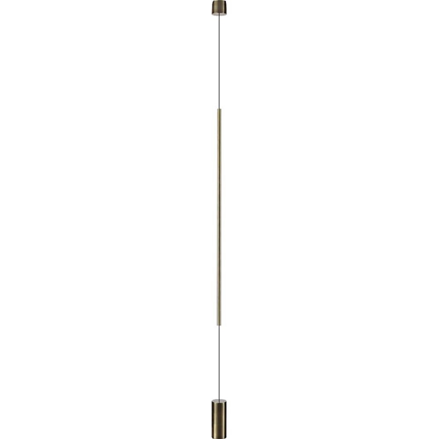 Ideal Lux - LED Stojacia lampa FILO LED/14W/230V 2700K CRI 90 mosadz