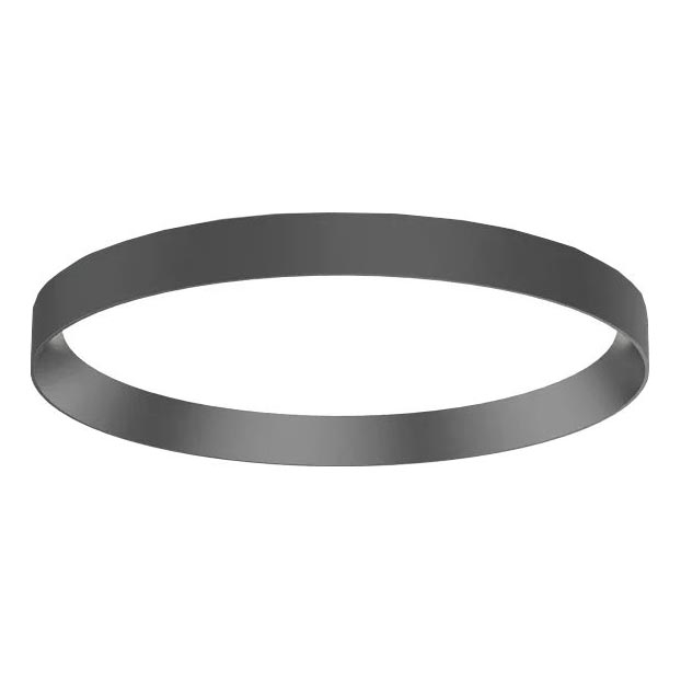 Ideal Lux - LED Stropné svietidlo FLY LED/26W/230V 2700K pr. 45 cm CRI 90 IP40 čierna