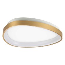 Ideal Lux - LED Stropné svietidlo GEMINI LED/23W/230V pr. 42,5 cm zlatá