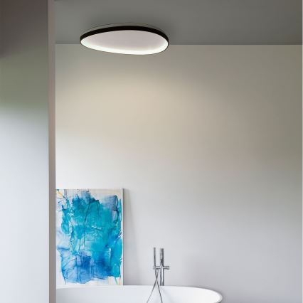 Ideal Lux - LED Stropné svietidlo GEMINI LED/42W/230V pr. 81 cm CRI 90 čierna