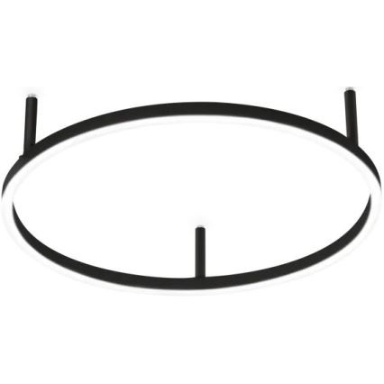 Ideal Lux - LED stropné svietidlo ORACLE SLIM LED/29W/230V 2700K CRI 90 pr. 50 cm čierne