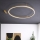 Ideal Lux - LED stropné svietidlo ORACLE SLIM LED/29W/230V 3000K CRI 90 pr. 50 cm zlaté