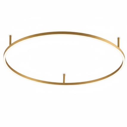 Ideal Lux - LED stropné svietidlo ORACLE SLIM LED/29W/230V 4000K CRI 90 priemer 50 cm zlaté