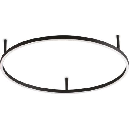 Ideal Lux - LED stropné svietidlo ORACLE SLIM LED/37W/230V 2700K CRI 90 priemer 70 cm čierna