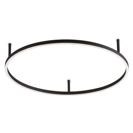 Ideal Lux - LED stropné svietidlo ORACLE SLIM LED/37W/230V 3000K CRI 90 priemer 70 cm čierne