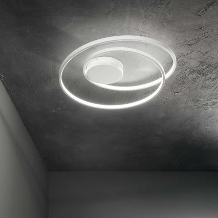 Ideal Lux - LED Stropné svietidlo OZ LED/47W/230V pr. 60 cm CRI 90 biela
