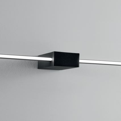 Ideal Lux - LED svietidlo na obraz THEO, 12 W, 230 V, 75 cm, CRI 90, čierne
