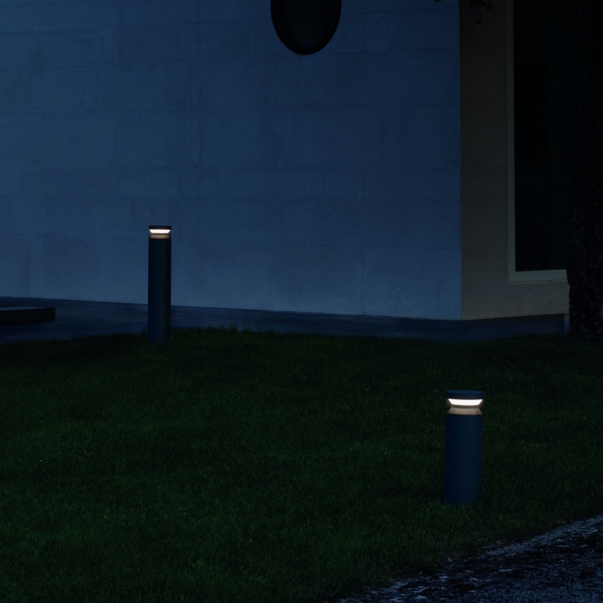 Ideal Lux - LED Vonkajšia lampa BOEING LED/14W/230V pr. 70 cm CRI 90 IP65 antracit