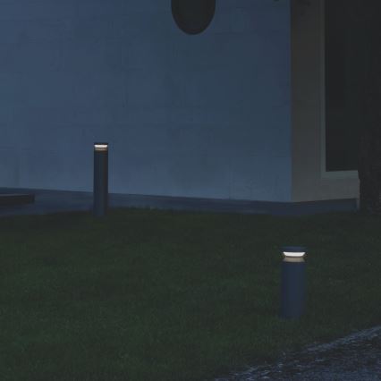 Ideal Lux - LED Vonkajšia lampa BOEING LED/14W/230V pr. 70 cm CRI 90 IP65 čierna