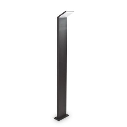 Ideal Lux - LED Vonkajšia lampa STYLE LED/8,5W/230V 4000K 100 cm CRI 90 IP54 antracit