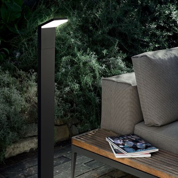 Ideal Lux- LED Vonkajšia lampa STYLE LED/8,5W/230V 4000K 100 cm CRI 90 IP54 čierna