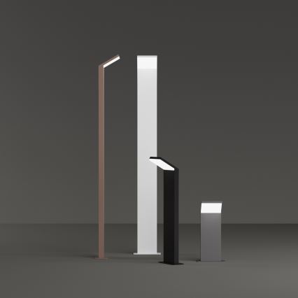 Ideal Lux- LED Vonkajšia lampa STYLE LED/8,5W/230V 4000K 100 cm CRI 90 IP54 čierna