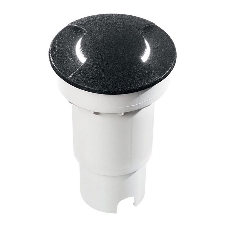 Ideal Lux - LED Vonkajšie nájazdové svietidlo CECI 1xGU10/4,5W/230V IP67 čierna