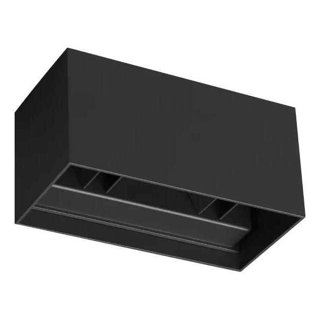 Ideal Lux - LED Vonkajšie nástenné svietidlo ATOM LED/25W/230V CRI 90 IP54 čierna