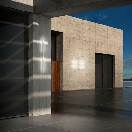 Ideal Lux - LED Vonkajšie nástenné svietidlo LINEA LED/23W/230V CRI 90 144 cm IP54 biela