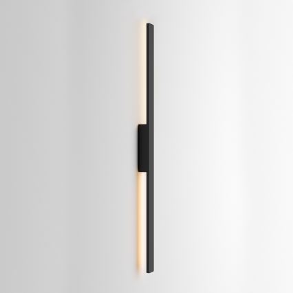 Ideal Lux - LED vonkajšie nástenné svietidlo LINEA LED/23W/230V CRI 90 144 cm IP54 čierne