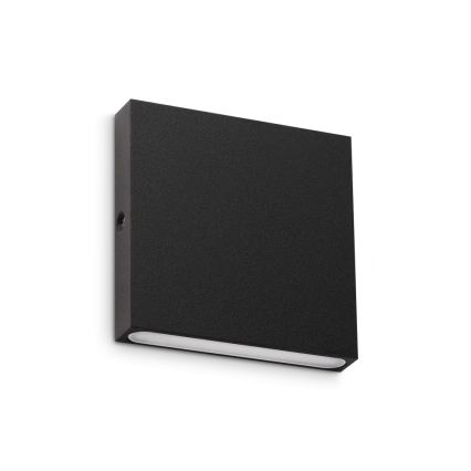 Ideal Lux - LED vonkajšie nástenné svietidlo POST-IT LED/3W/12V CRI 90 čierne