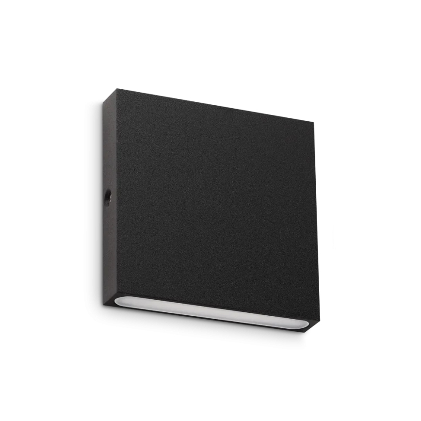 Ideal Lux - LED vonkajšie nástenné svietidlo POST-IT LED/3W/12V CRI 90 čierne