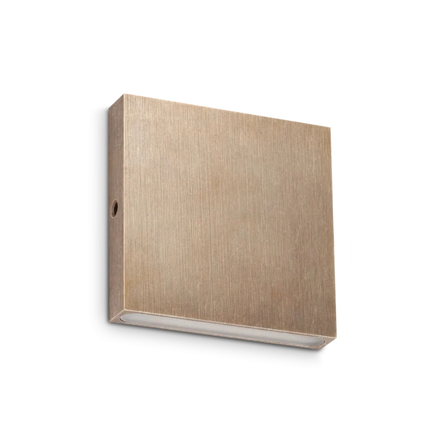 Ideal Lux - LED Vonkajšie nástenné svietidlo POST-IT LED/3W/12V CRI 90 mosadz