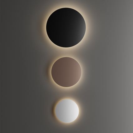 Ideal Lux - LED vonkajšie nástenné svietidlo PUNTO LED/16W/230V CRI 90 priemer 30 cm IP54 hnedé