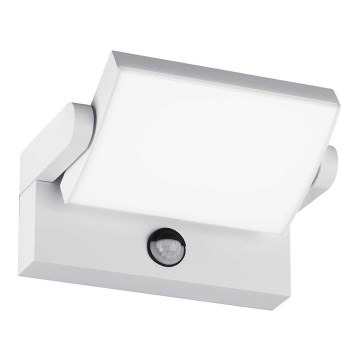 Ideal Lux - LED Vonkajšie nástenné svietidlo so senzorom SWIPE LED/21W/230V CRI 90 IP54 biela