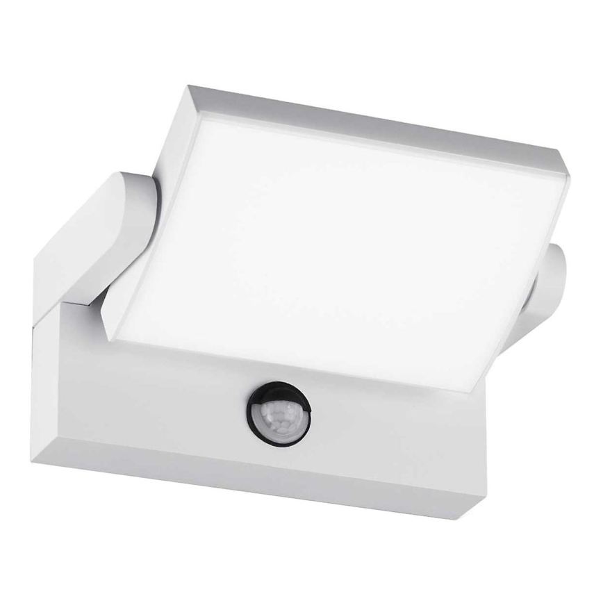 Ideal Lux - LED Vonkajšie nástenné svietidlo so senzorom SWIPE LED/21W/230V CRI 90 IP54 biela
