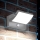 Ideal Lux - LED vonkajšie nástenné svietidlo so senzorom SWIPE LED/21W/230V CRI 90 IP54 sivé