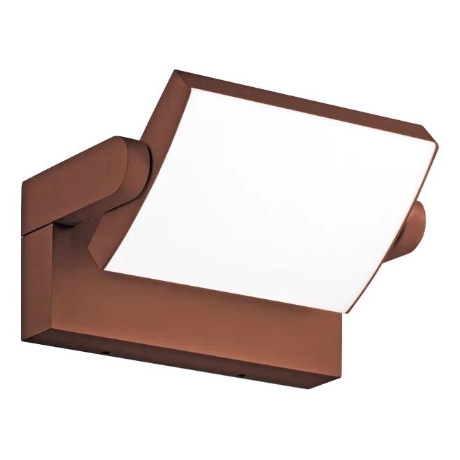 Ideal Lux - LED Vonkajšie nástenné svietidlo SWIPE LED/21W/230V CRI 90 IP54 hnedá
