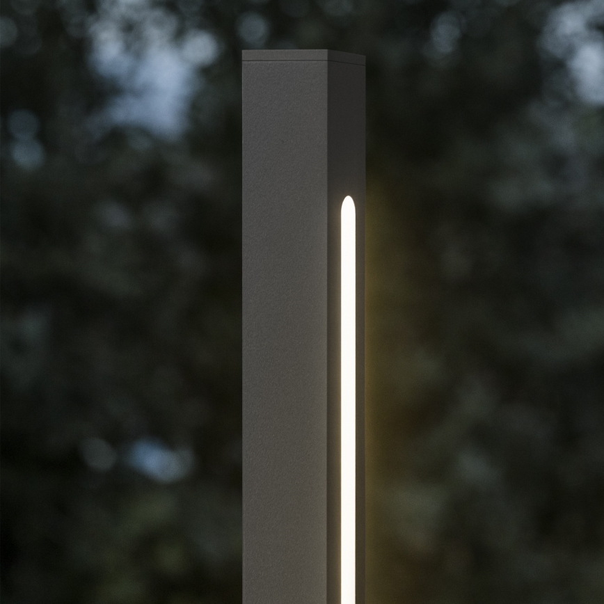 Ideal Lux - LED vonkajšie svietidlo JEDI LED/7W/230V 40 cm CRI 90 IP65 antracit