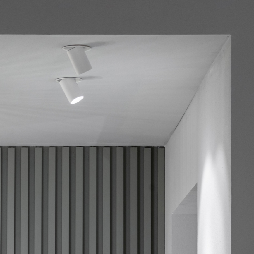 Ideal Lux - LED zapustené bodové svietidlo NOVA LED/12W/230V 4000K CRI 90 Ø 10 cm biela
