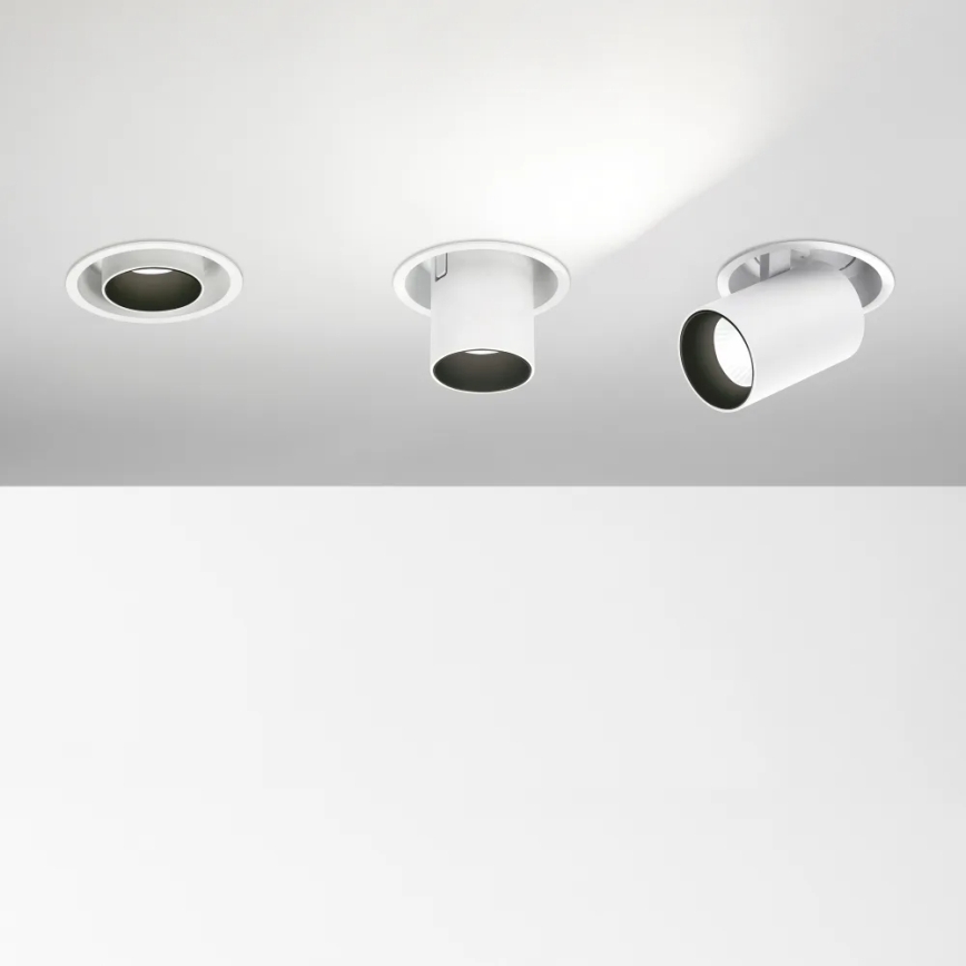 Ideal Lux - LED zapustené bodové svietidlo NOVA LED/12W/230V 4000K CRI 90 Ø 10 cm biela