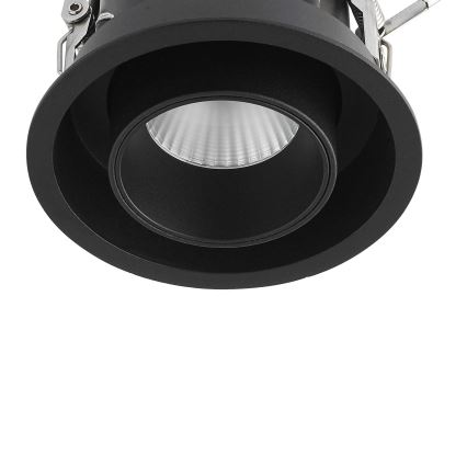 Ideal Lux - LED zapustené bodové svietidlo NOVA LED/12W/230V 4000K CRI 90 pr. 10 cm čierna