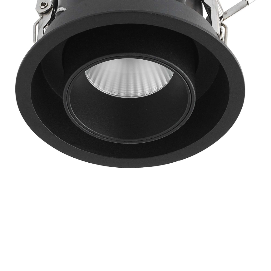 Ideal Lux - LED zapustené bodové svietidlo NOVA LED/12W/230V 4000K CRI 90 pr. 10 cm čierna