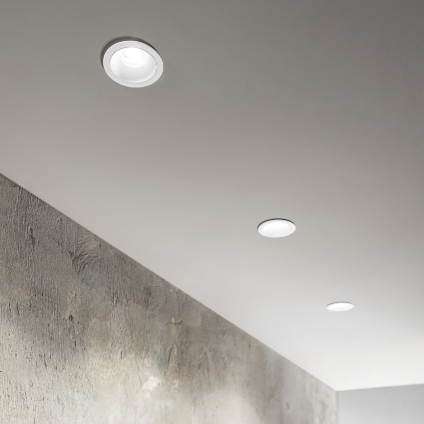 Ideal Lux - LED zapustené stropné svietidlo GAME TRIM LED/11W/230V 4000K CRI 90 priemer 8,5 cm IP40 biela