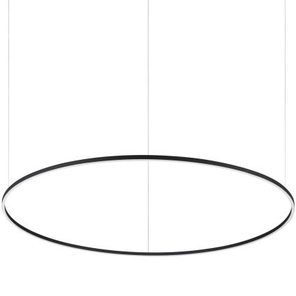 Ideal Lux - LED závesný luster ORACLE LED/83W/230V 3000K CRI 90 priemer 150 cm čierna