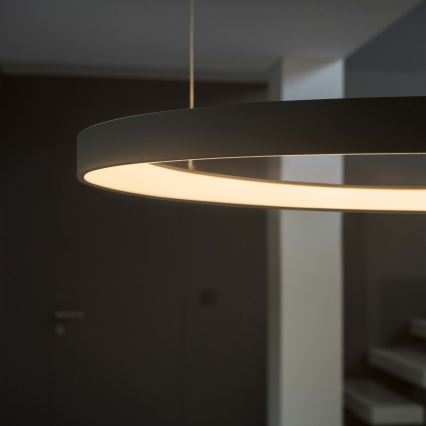 Ideal Lux - LED luster na lanku GEMINI LED/36W/230V 4000K pr. 42,5 cm CRI 90 čierna