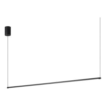Ideal Lux - LED závesný luster na lanku ESSENCE LED/19W/230V 3000K CRI 90 čierna