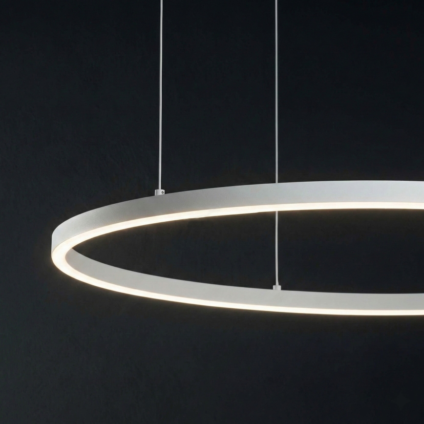 Ideal Lux - LED luster na lanku ORACLE SLIM LED/83W/230V 3000K CRI 90 pr. 150 cm biela