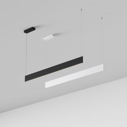 Ideal Lux - LED závesný luster na lanku STEEL LED/24W/230V 3000K CRI 90 120 cm biela