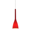 Ideal Lux - Luster 1xE14/40W/230V červená