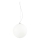 Ideal Lux - Luster na lane MAPA 1xE27/42W/230V pr. 30 cm biela