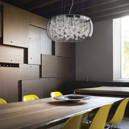 Ideal Lux - Luster na lanku AUDI 8xG9/40W/230V pr. 50 cm