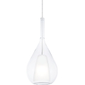 Ideal Lux - Luster na lanku KALIQUE 1xE27/42W/230V pr. 18 cm priehľadný