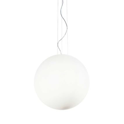 Ideal Lux - Luster na lanku MAPA 1xE27/60W/230V biela
